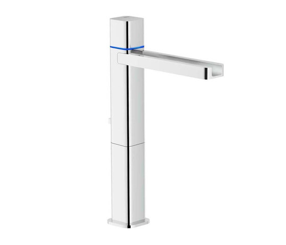 Loop E washbasin tap in chrome, electronic | Grifería para lavabos | NOBILI