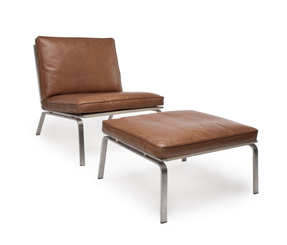 Man lounge chair & ottoman | Sillones | NORR11