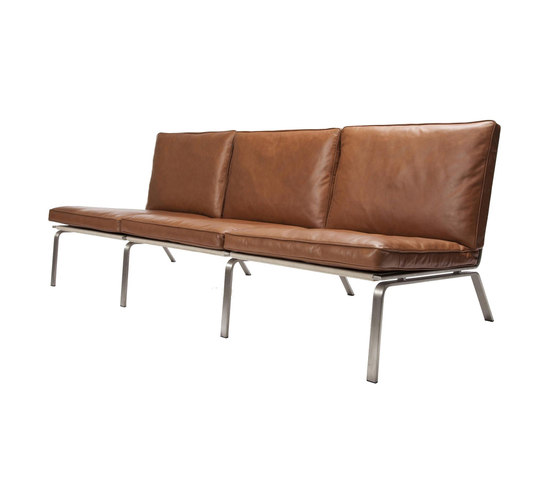 Man Sofa, Three-Seater: Vintage Leather Cognac 21000 | Canapés | NORR11