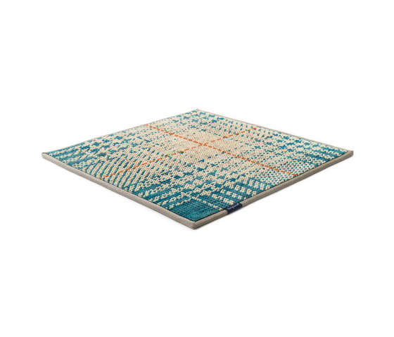 Glen lo land ivory, turquoise & red dawn | Rugs | kymo