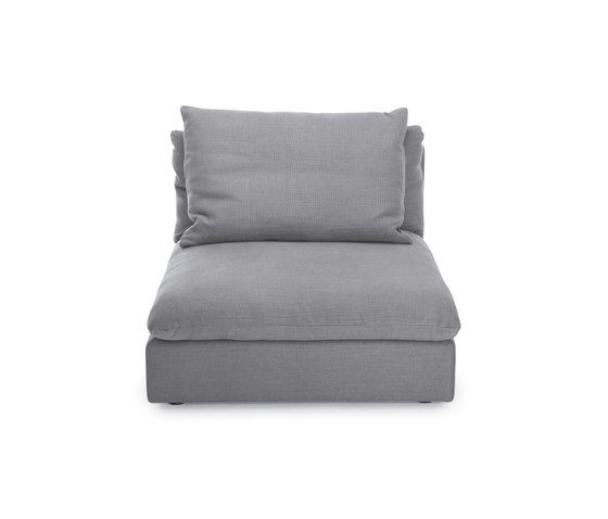 Macchiato Sofa, Small Center:Kiss Stone 181 | Modular seating elements | NORR11