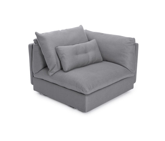 Macchiato Sofa, Corner: Kiss Stone 181 | Modular seating elements | NORR11