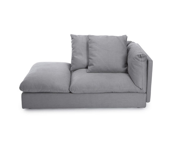 Macchiato Sofa, Right Chaise Longue: Kiss Stone 181 | Elementos asientos modulares | NORR11