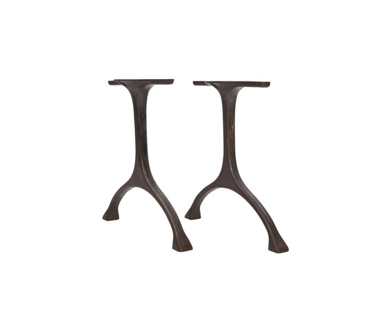 Table Legs Maiden, Set - Iron/Tall: Raw Natural | Caballetes de mesa | NORR11