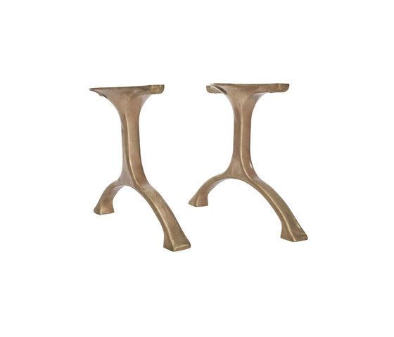 Table Legs Maiden, Set - Brass/Tall | Caballetes de mesa | NORR11