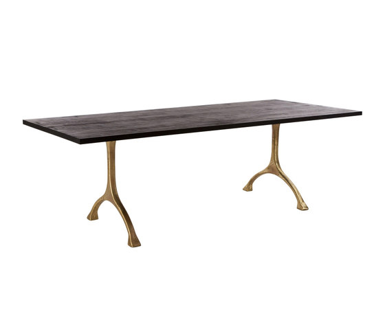 Table Legs Maiden, Set - Brass/Tall | Tischgestelle | NORR11