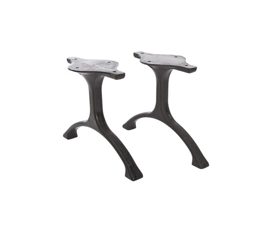 Table Legs Maiden, Set - Iron/Low: Matt Black | Caballetes de mesa | NORR11