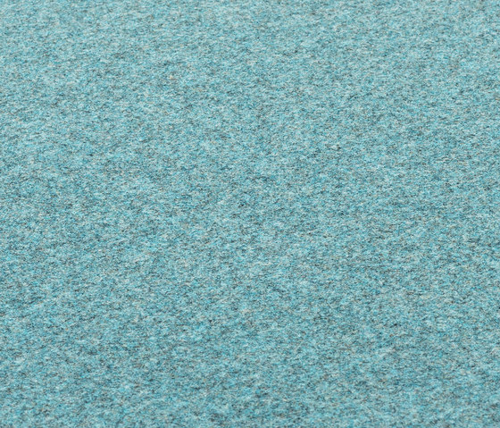 Fabric [Flat] Felt turquoise | Alfombras / Alfombras de diseño | kymo