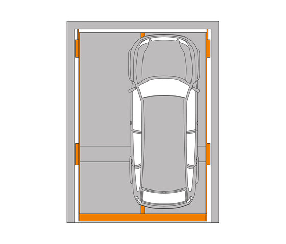 Barrier-free parking | Semi automatic parking systems | KLAUS Multiparking