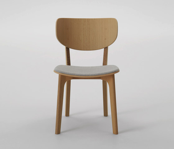 Roundish Chair (cushioned seat) | Chairs | MARUNI