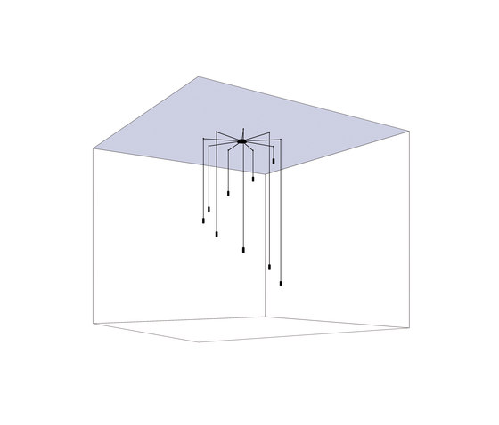 Wireflow Free-Form Pendant lamp | Pendelleuchten | Vibia