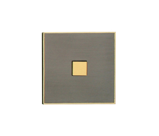 Classics by Lithoss | Immix SB1T black gold nickel satiné | Interrupteurs à bouton poussoir | Lithoss