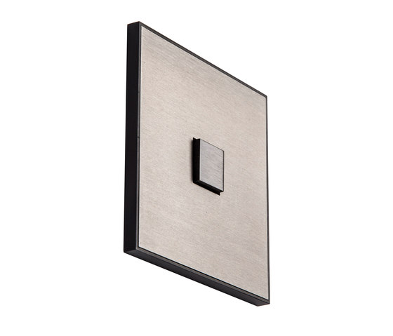 Classics by Lithoss | Immix SB1T stainless steel fusain | Interrupteurs à bouton poussoir | Lithoss