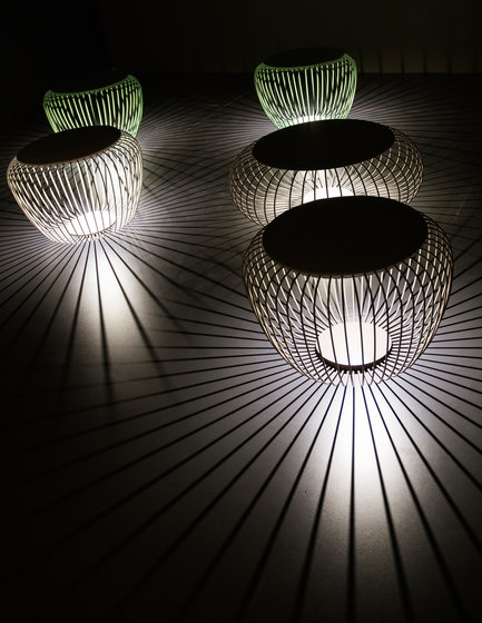 Meridiano 4710 Outdoor-Floor lamps | Stools | Vibia