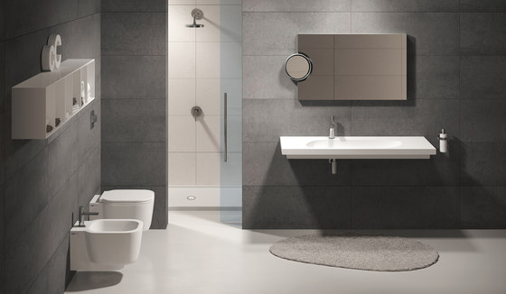 CubiKa wall-hung 120 washbasin | Wash basins | Ceramica Cielo