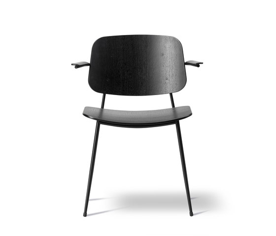 Søborg Steel Base Armchair | Sedie | Fredericia Furniture