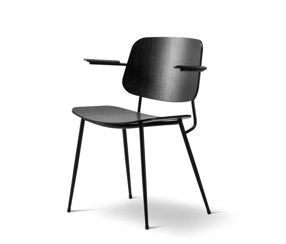 Søborg Steel Base Armchair | Sedie | Fredericia Furniture