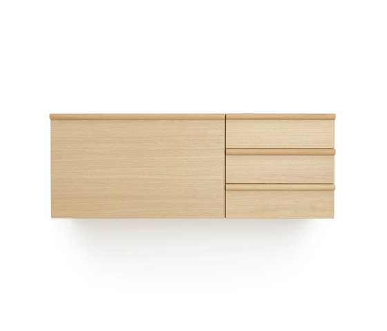 Wall Desk Unit and Wall Drawer Unit | Credenze | Bautier