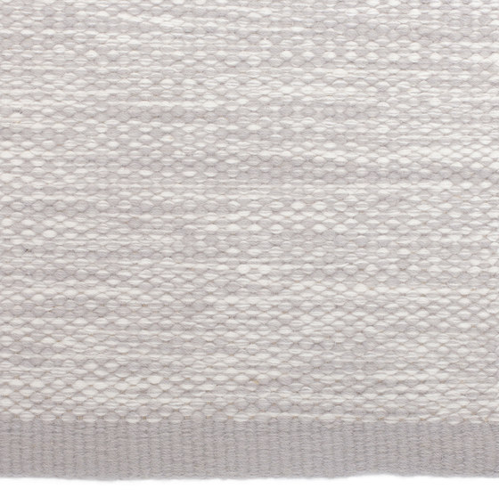 Hand Woven Rug | Light Grey | Formatteppiche | Bautier