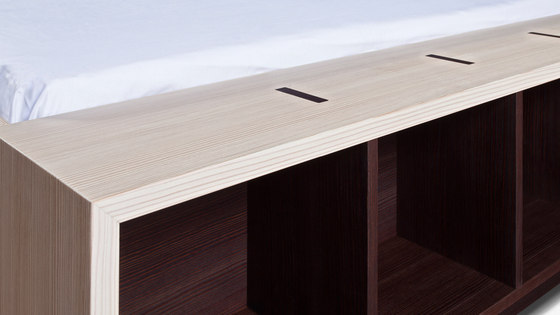 Sideway Bed | Letti | Trentino Wood & Design