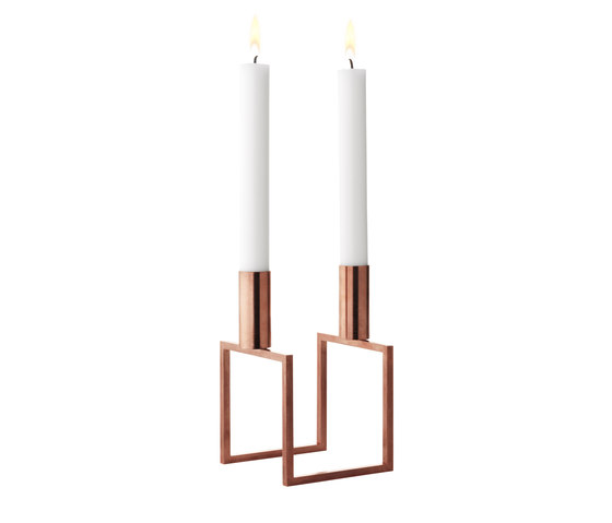Line Copper | Candlesticks / Candleholder | Audo Copenhagen