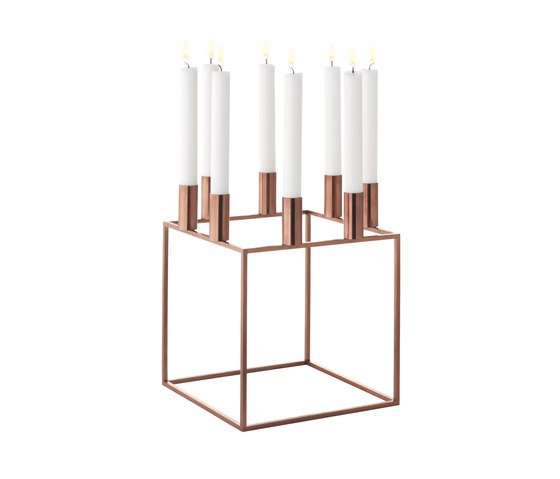 Kubus 8 Copper | Candlesticks / Candleholder | Audo Copenhagen