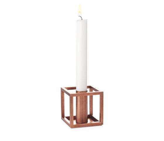 Kubus 1 Copper | Candlesticks / Candleholder | Audo Copenhagen
