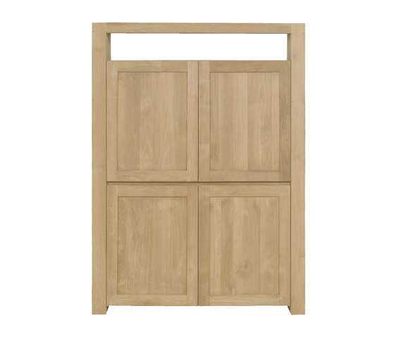 Oak Double storage cupboard | Armadi | Ethnicraft