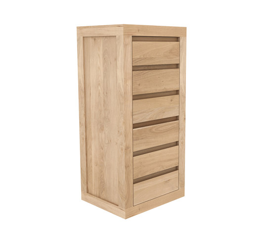 Oak Flat chest of drawers | Sideboards | Ethnicraft