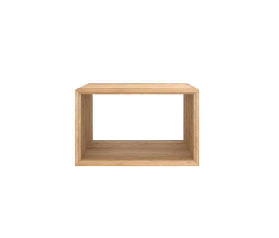 Oak Cube close | Tables d'appoint | Ethnicraft