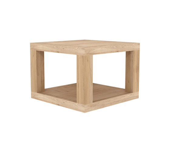 Oak Duplex side table | Mesas auxiliares | Ethnicraft