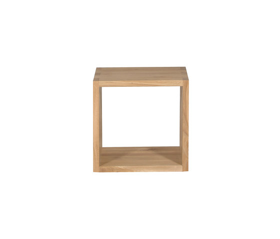Oak Cube side table | Tavolini alti | Ethnicraft
