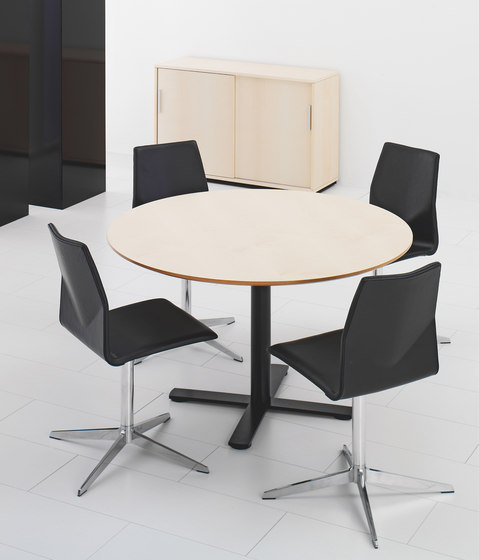 X12 Coloumn with cross foot base | Contract tables | Holmris B8