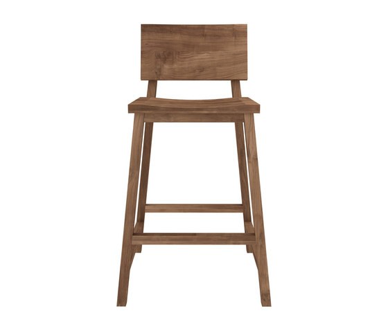 Teak N3 kitchen counter stool | Sgabelli bancone | Ethnicraft