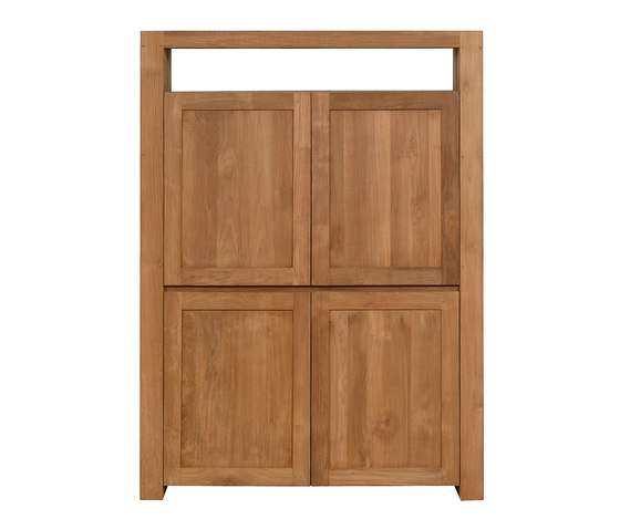 Teak Double storage cupboard | Cabinets | Ethnicraft
