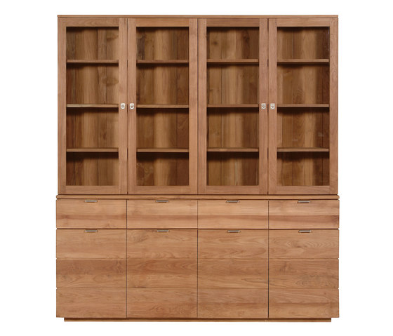 Teak Groove storage cupboard | Display cabinets | Ethnicraft