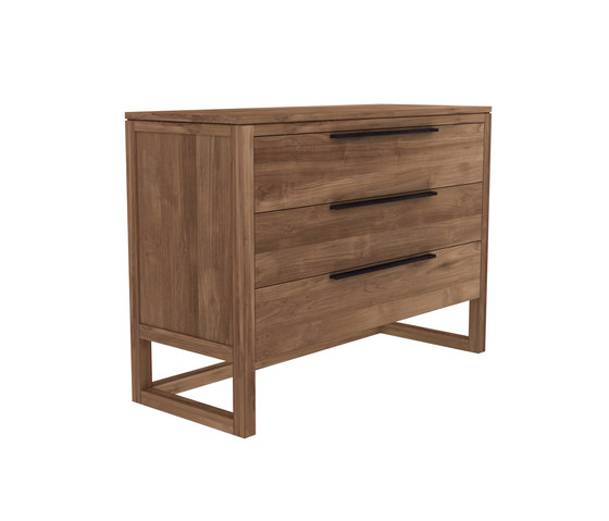 Teak Light Frame chest of drawers | Sideboards | Ethnicraft