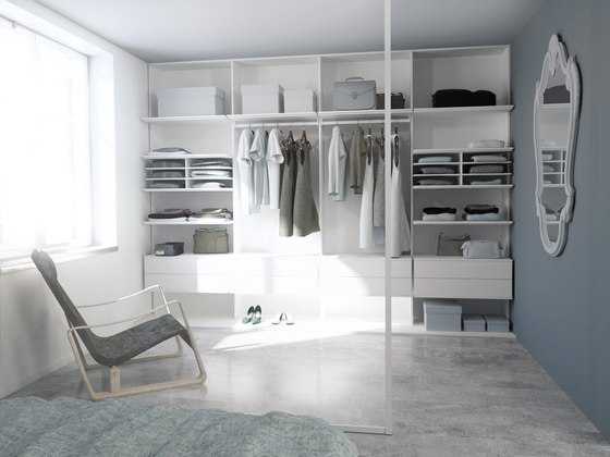Walk-in closets | Porcelaine | Armoires | dica