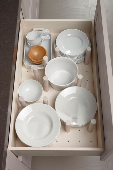 Accessories Kitchen | Base for plates | Kitchen organization | dica