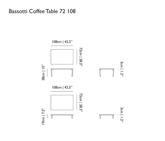Bassotti Coffee Table | Tables basses | moooi