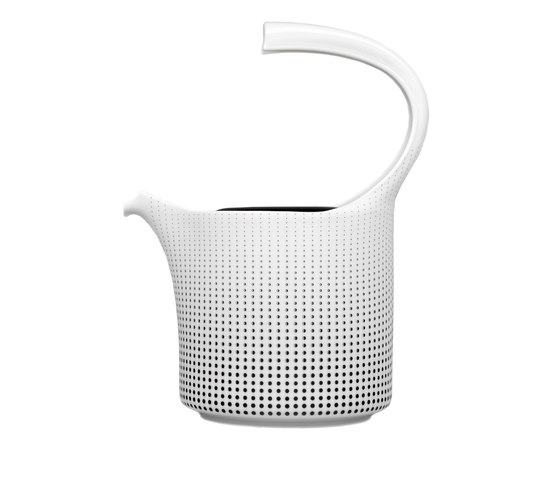 AURÉOLE CLAIR DE LUNE Teapot with tea strainer | Vaisselle | FÜRSTENBERG
