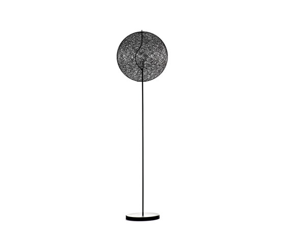 Random Floor Lamp II - Small, Black | Free-standing lights | moooi