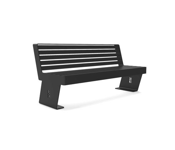 Noir bench | Bancos | Urbo