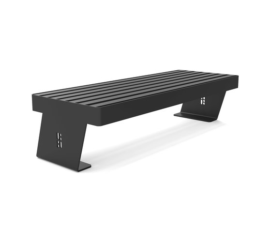 Noir bench | Bancos | Urbo