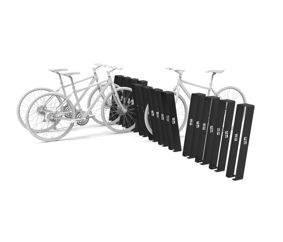 Noir bicycle rack | Range-vélos | Urbo