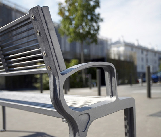 Basic bench mesh | Sitzbänke | Concept Urbain