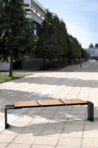 Evéole backless bench type A | Panche | Concept Urbain