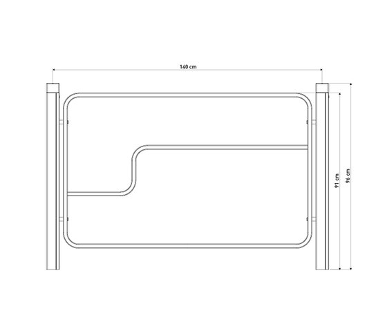 Imawa barrier A2 | Railings / Barriers | Concept Urbain