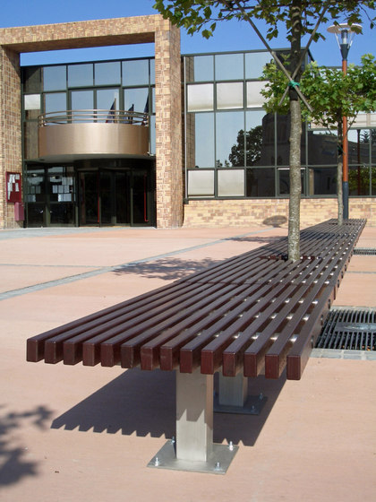 Ocean backless bench | Benches | Concept Urbain