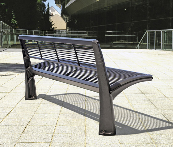 Vesta mesh bench | Benches | Concept Urbain